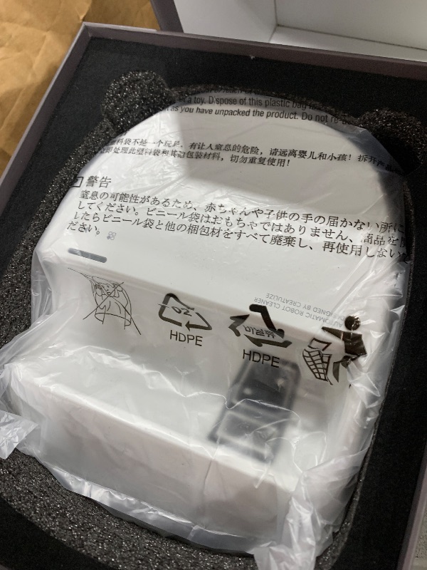 Photo 1 of CREATULIZE X1 Robot Bed Vacuum, Automatic Mattress Vacuum Cleaner with Intelligent Path Planning, UV-C Light, HEPA Filter, One-Click 100% Dust & Pet Hair Removal for Bed, Mattress, Sofa, Carpet