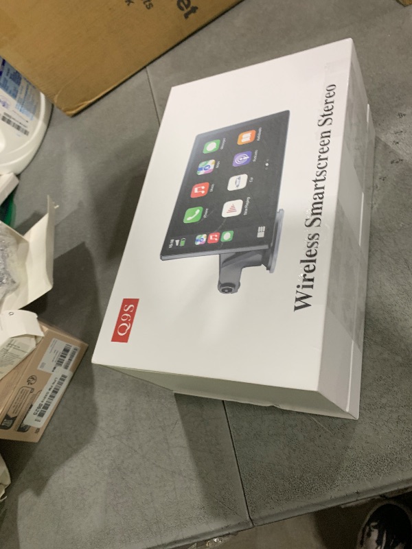 Photo 1 of HAUXIY Wireless Apple Carplay Screen for Car 4K Dash Cam, 9" Portable Apple Carplay & Android Auto Car Stereo, with 1080p Backup Camera, GPS Navigation/Mirror Link/Voice Control/Bluetooth