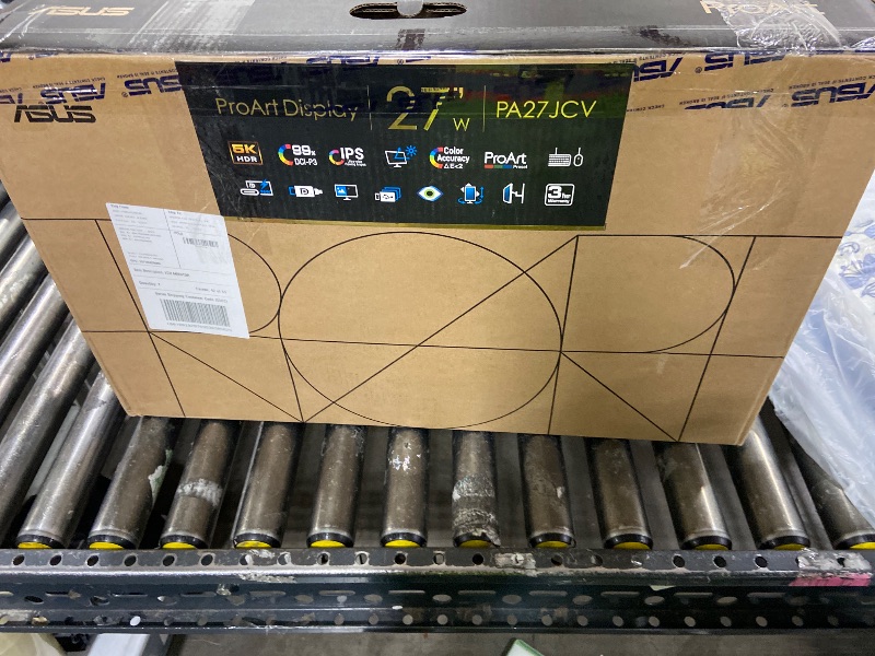 Photo 1 of ASUS ProArt Display 27” 5K HDR Professional Monitor (PA27JCV) - 5K (5120 x 2880), IPS, 99% DCI-P3, 100% sRGB, ?E < 2, USB-C PD 96W, Calman Verified, Color Accurate, LuxPixel, 3 yr Warranty