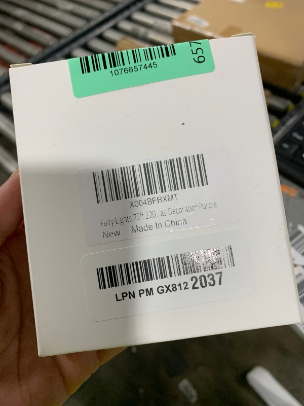 Photo 1 of Fairy Lights 66ft 200 LED USB Twinkle String Lights Plug in Silver Wire Lights with Remote and Timer 8 Modes Outdoor Waterproof Starry Lights DIY Party Wedding Christmas Decoration?Purple?