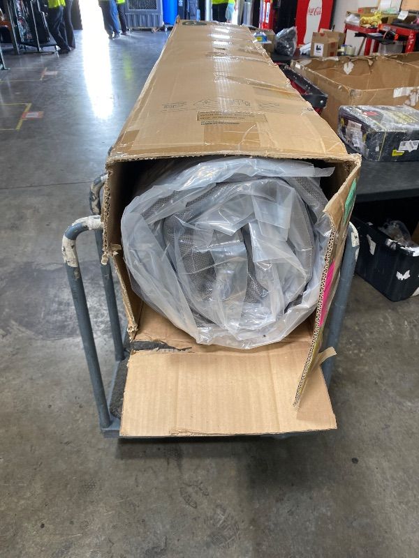 Photo 1 of ZINUS 10 Inch True Support Hybrid Mattress [New Version], Queen, Fiberglass Free, Medium Feel, Motion Isolation, Certified Safe Foams & Fabric, Mattress in A Box