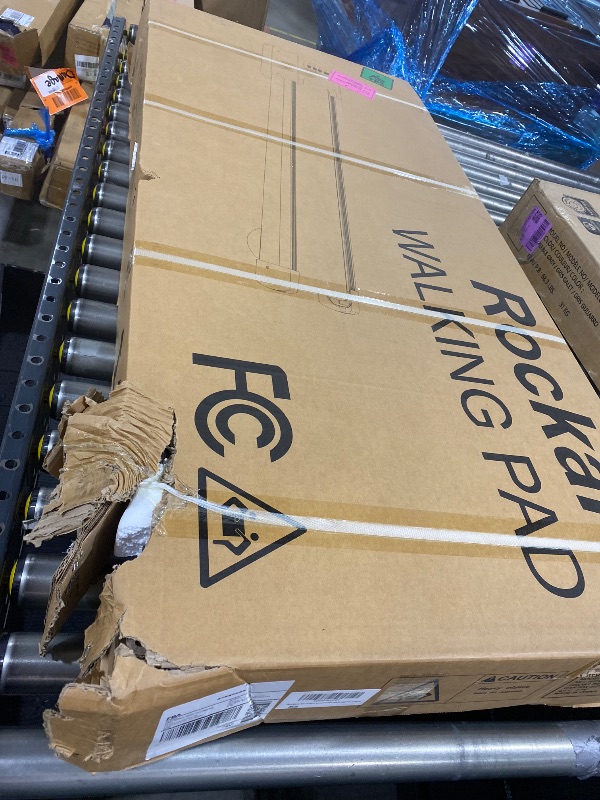 Photo 1 of Rockare Walking Pad Treadmill, Orange