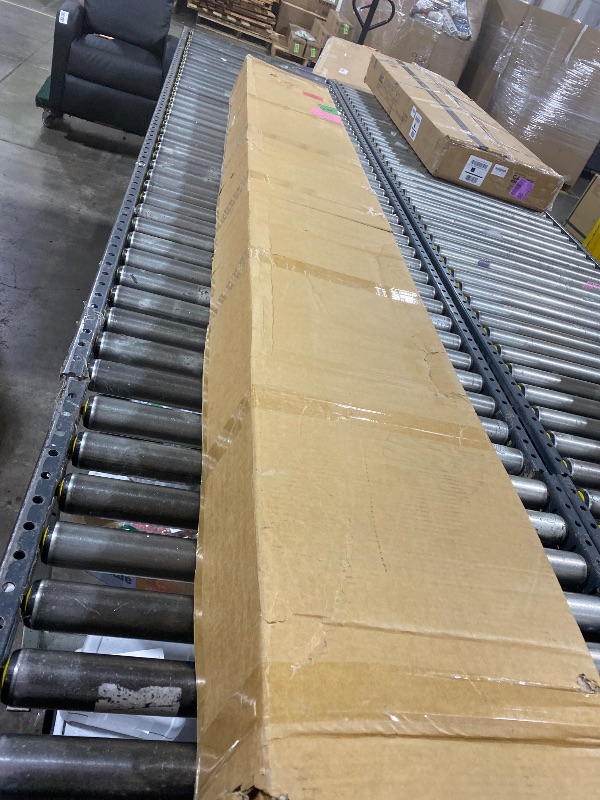 Photo 1 of BLIKA 36 in H. x 8 ft W. Aluminum Deck Railing Kit with Post, Matte Black Porch Railing Kit, Aluminum Level Railing and Baluster Kit for Decks, Balconies, Porches & Fencing(3 Post, 3 Panel)