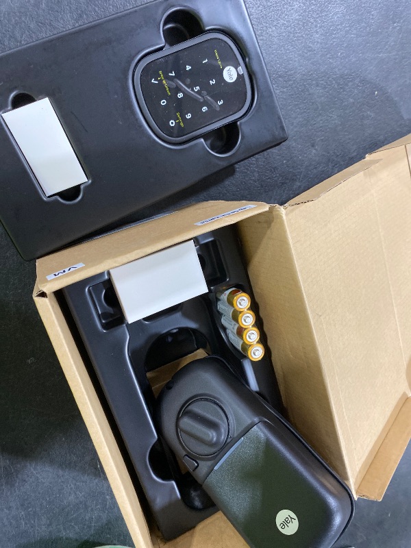 Photo 1 of Yale Matte Black Keyed Deadbolt Smart Lock with Google Matter, YRD510-MT1-BLK