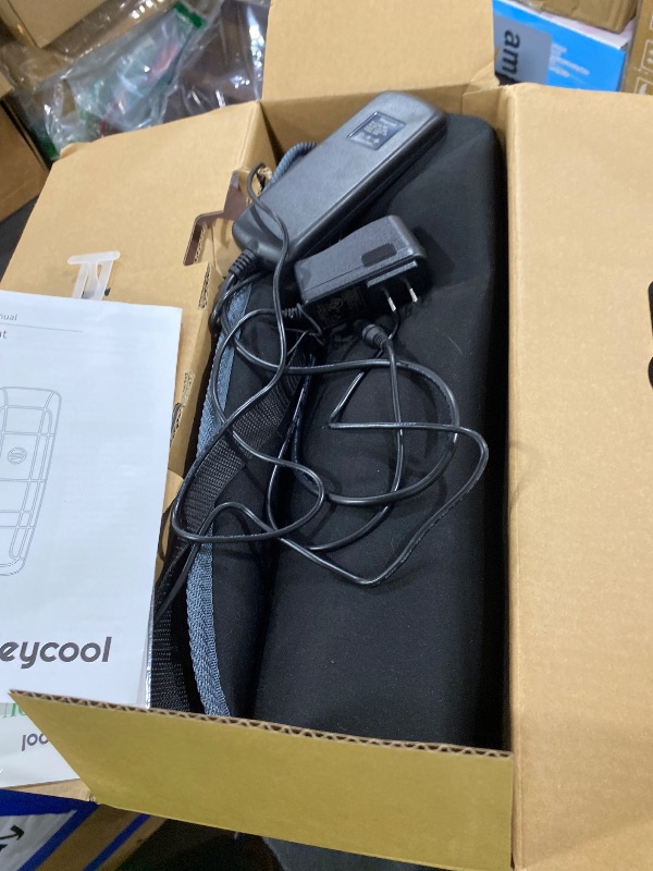 Photo 1 of Heycool Full Body Massage Mat with Heat, Vibration Back Massage Pad for Chair, Bed, Sofa, Back Massager, Massage Chair Pad, 10 Vibration Motors& 2 Heating Levels