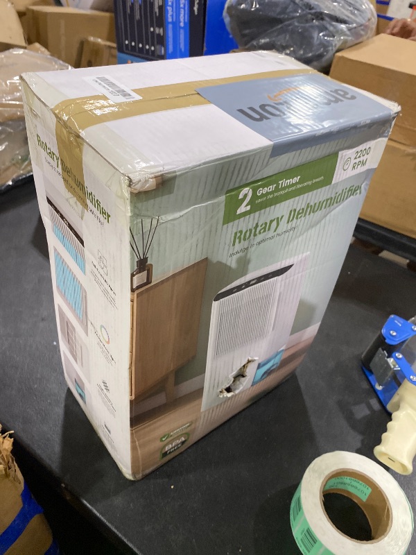 Photo 1 of Dehumidifiers for Home, 2000 Sq.Ft Small Dehumidifier with 3.3ft Drain Hose, 2.5L Tank, Timer Sleep Mode, Portable Dehumidifier for Basement, Bedroom, Bathroom (Sweet White)