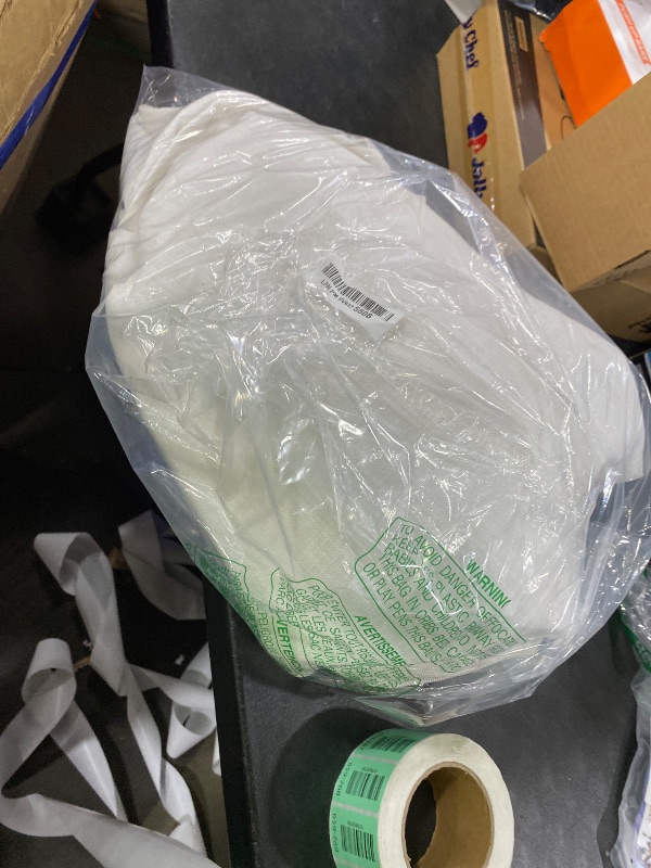 Photo 1 of Ivory White Extra Wide Pinch Pleat Linen Curtains 84 Inches Long for Living Room Sliding Glass Door 100 Inch Wide Curtain Memory Trained Pleated Drape with Hooks Rings 100x84 Large Window Curtain