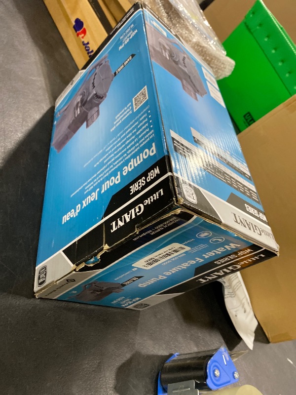 Photo 1 of Little Giant WGP-95-PW 115 Volt, 4280 GPH Dual Discharge Direct Drive Submersible Waterfall and Pond Pump, Black, 566407