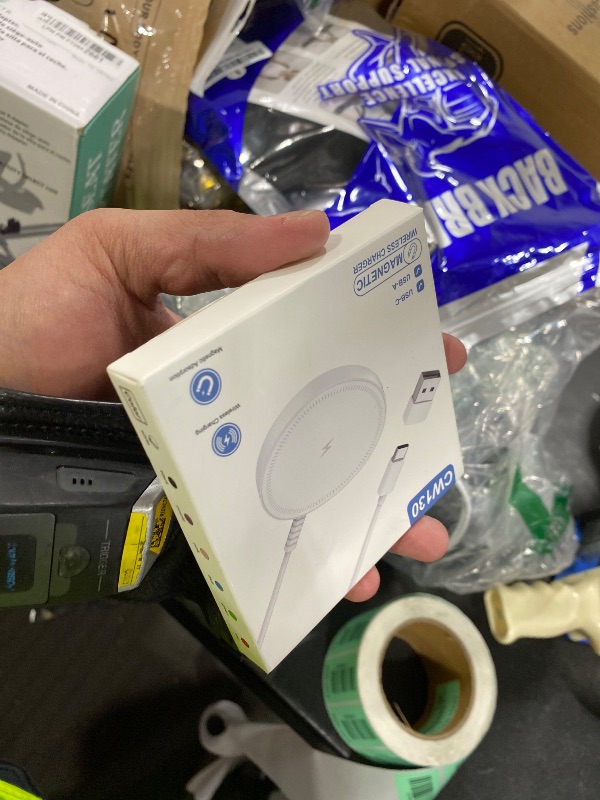 Photo 1 of [Apple MFi Certified] Magnetic Wireless Magsafe Charger iPhone: Charging Pad for iPhone 17-12 Series &AirPods Pro 4-2, Strong Magnet, Dual Ports, Case-Friendly, Lightweight for Travel Home Office Desk