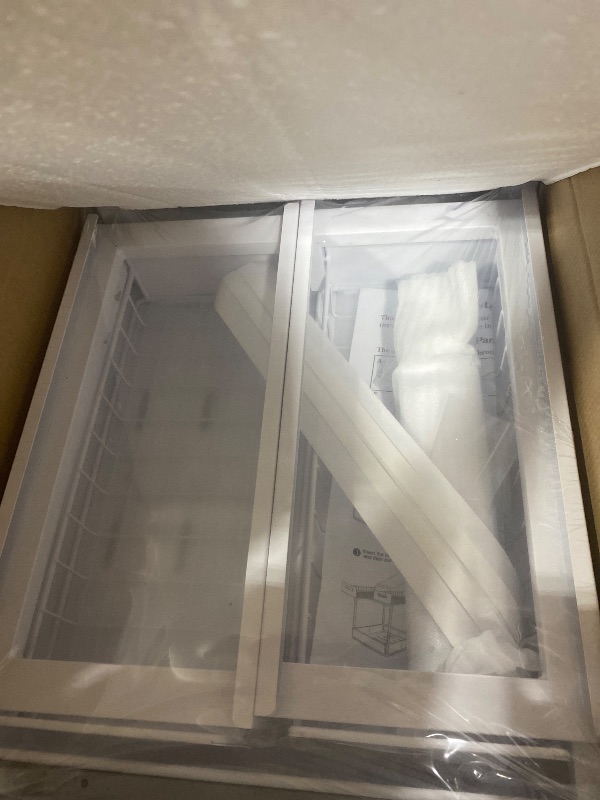 Photo 1 of 1 Pack-16"-26"W Expandable Under Sink Organizer With Upgrade Ball-Bearing Slide,2-Tier Pull Out Under Cabinet Organizer Height Adjustable,Not Suitable For Cabinets With Partitions In The Middle