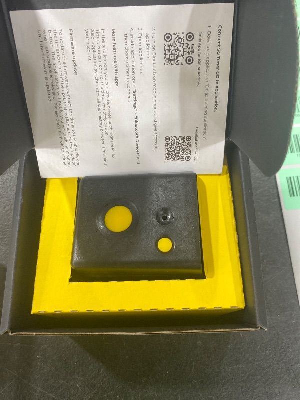 Photo 1 of SG Timer GO | Affordable Shot Timer for Training & Dry Fire, Best Battery Life, Smart Sensor, Belt Quick Release, Bluetooth & Free Mobile app with Video Recording. (Quick Release)
