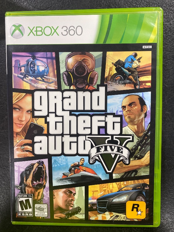 Photo 1 of Take 2 GTA V Grand Theft Auto 5 Xbox 360