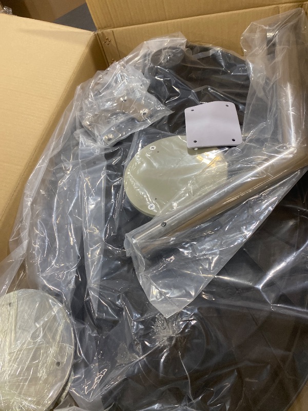 Photo 1 of TeBaisea Side Mounted Boat Dinette, Removable, Adjustable Direction Boat Table Wall Mounted Dinette, ABS Waterproof Stainless Steel Table Legs Caravan and Boat. (Black)