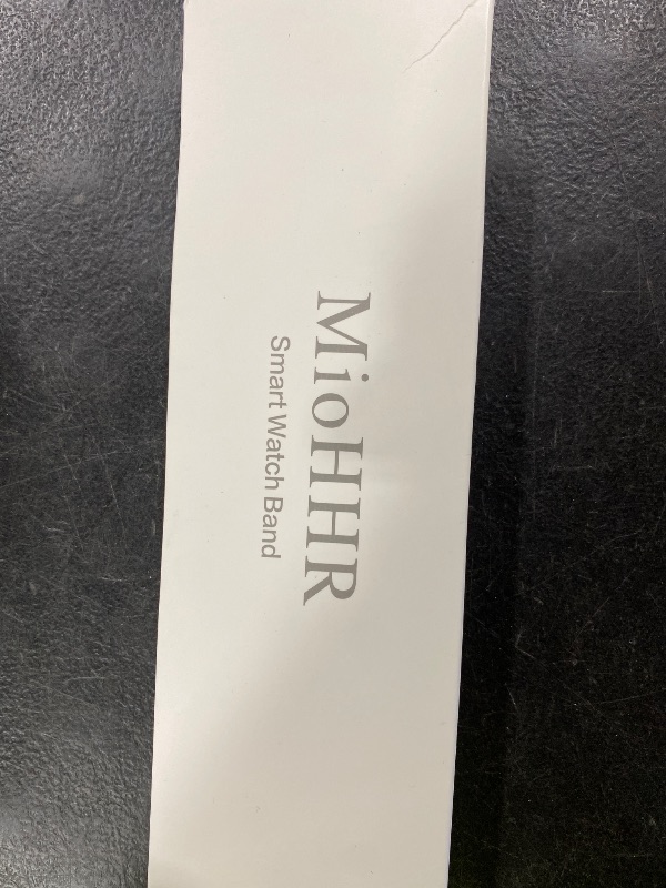 Photo 1 of **USED, INCOMPLETE** MioHHR Solid Stainless Steel Band Compatible with Apple Watch 44mm 42mm (Series 3/2/1), Metal Strap with Soft TPU Case for iWatch Series 6 5 4 3 2 1 SE SE2 SE3 Women and Men, Black