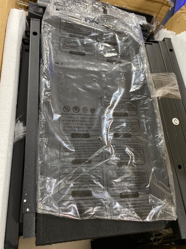 Photo 1 of TUTOTAK End Table with Charging Station, Side Table with 2 USB Ports and Outlets, Nightstand with Cloth Drawer, Set of 2, Couch Table, Charcoal Grey TB01BY052