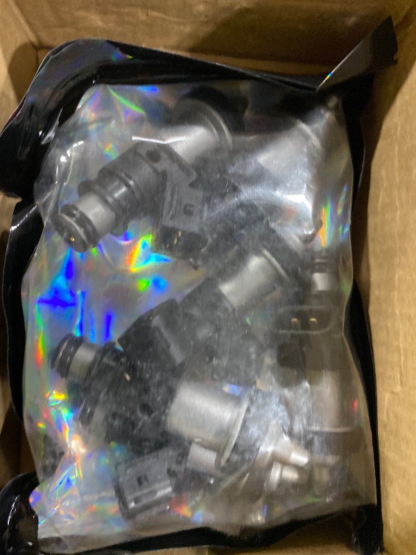 Photo 1 of 06164-P8E-A00 Fuel Injectors (Set of 6) Compatible with Honda Odyssey Acura TL CL 3.2L MDX 3.5 V6 (1 Holes) for # FJ490 800-1497N