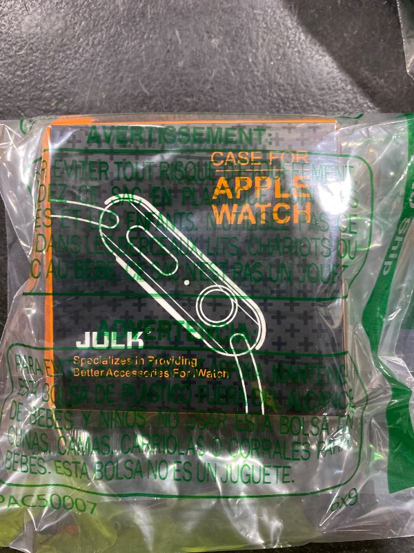 Photo 1 of [2-Pack] Julk 40mm Case for Apple Watch New SE 3 (2025) / Series 6 / Series 5 / Series 4 / SE Screen Protector, Overall Protective Hard PC HD Ultra-Thin Cover for iWatch, 2 Transparent