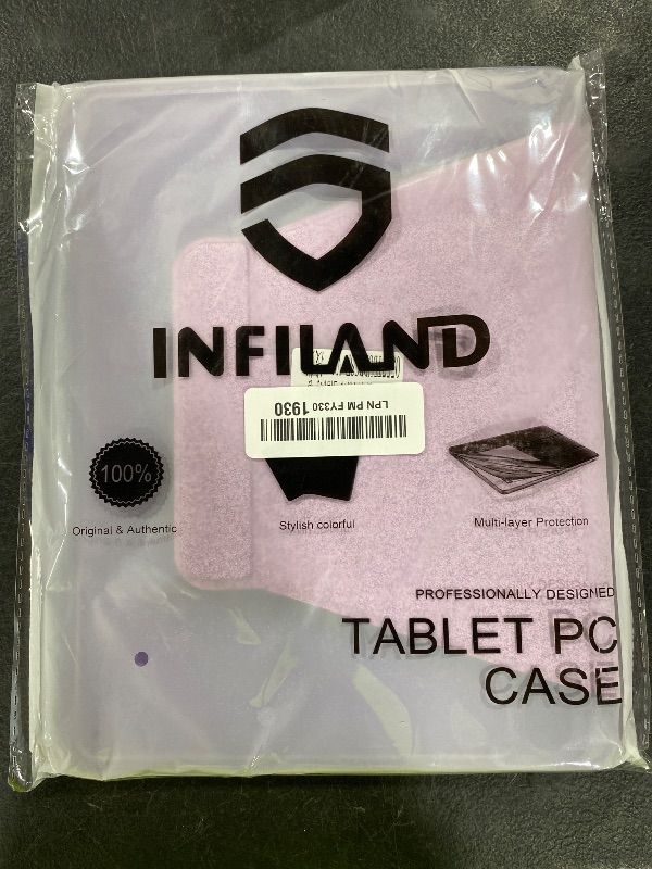 Photo 1 of INFILAND Rotating Case for iPad Air 11 Inch M4 2026/M3 2025 / M2 2024, iPad Air 5th Generation/4th Generation 2022/2020 10.9 Inch 360 Cute Glitter Cover with Clear Back, Pencil Holder (Light Purple)