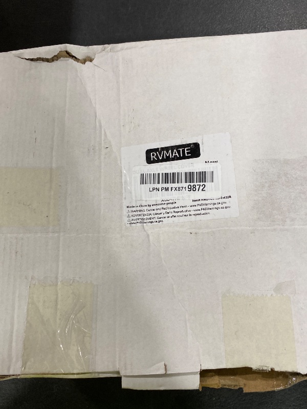 Photo 1 of RVMATE Dual Axle Wheel Covers (2 Pack) - Fits 27"-30" Tires, Waterproof Anti-UV 420D Oxford Black Tire Covers for RV/Truck/Trailer