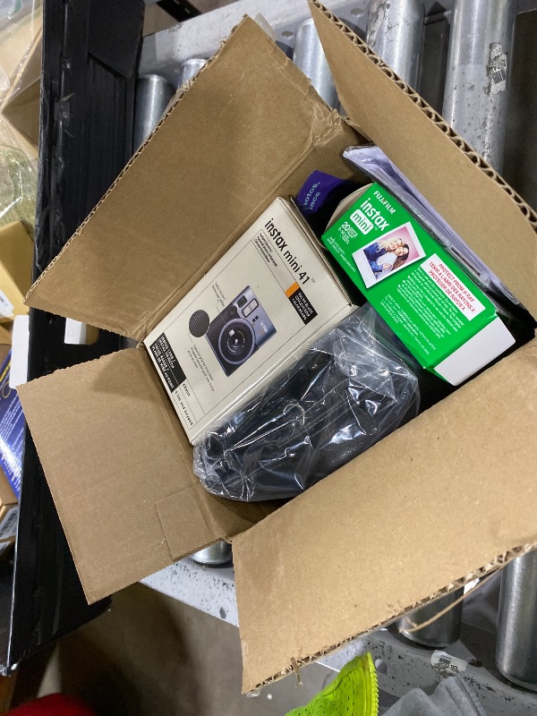 Photo 1 of Fujifilm Instax Mini 41 Instant Camera Vintage Black. + Fujifilm Value Pack (40 Sheets) + Shutter Accessories Bundle, Includes Vintage Style Compatible Carrying Case, Black Photo Album 64 Pockets