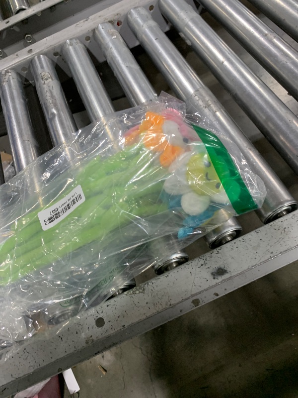 Photo 1 of 10 Pcs Plush Sunflower Flower Stuffed Bendable Stems Plush Bouquet Toy Soft Rose Flower 12.6 Inch for Christmas Classroom 2026 Mother's Day Valentines Day Girl Girlfriend Wife(10 Pcs Colorful Daisy)