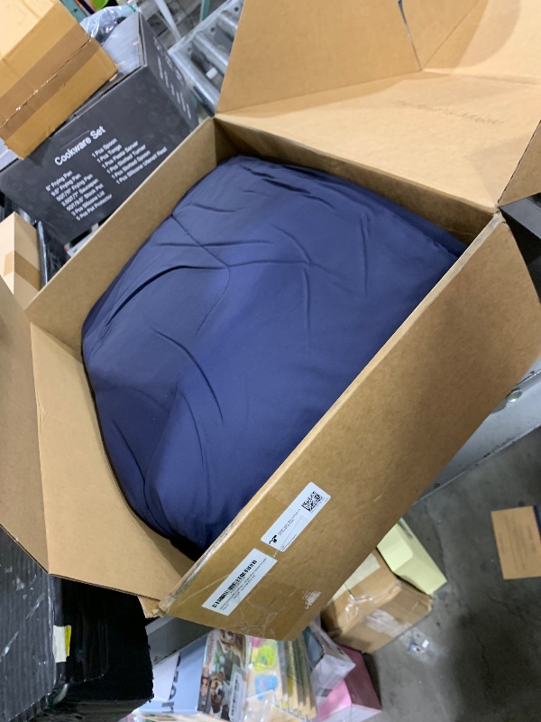 Photo 1 of REST® Evercool® Cooling Comforter, Full/Queen, Blanket for Hot Sleepers, All Season Bedding to Keep Cool for Night Sweats, Breathable Lightweight Blanket, 90"x90" Inches, Midnight Blue