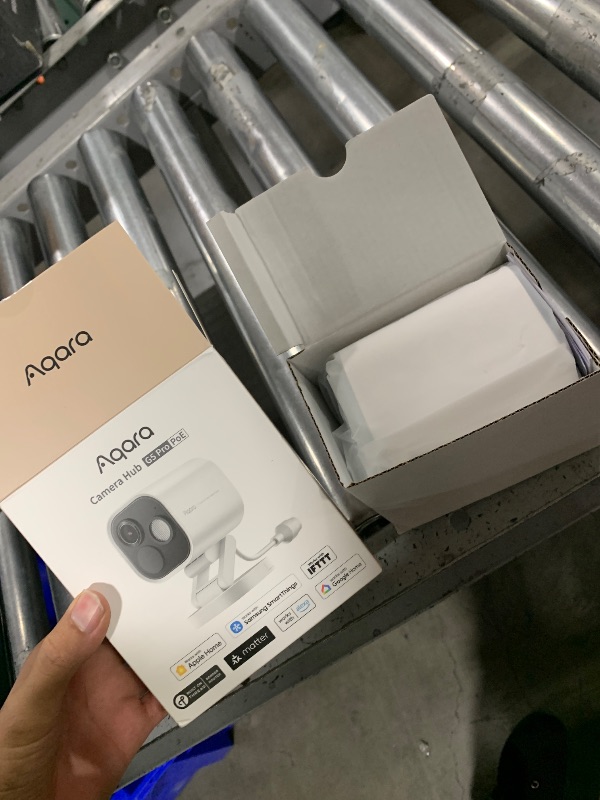 Photo 1 of Aqara 4MP Camera Hub G5 Pro PoE, True Color Night Vision Security Camera Outdoor, HomeKit Secure Video, Thread Border Router, Local Detection, Thread/Zigbee, Supports Alexa, Google, Smartthings, White