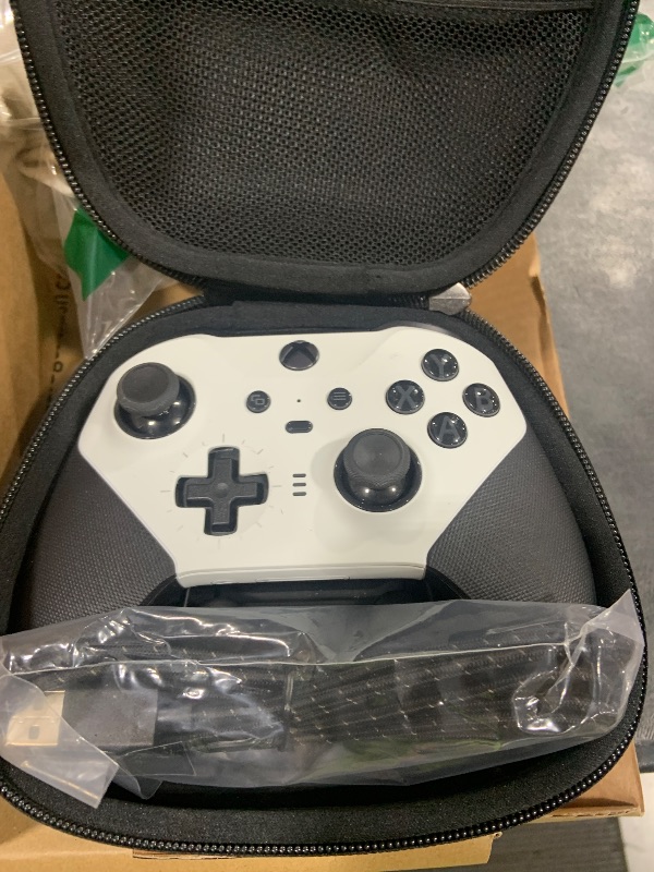 Photo 1 of Customized Elite Series 2 Controller-Panda Black,Gamepad Compatible with Xbox Elite Series 2 Controller,Custom Soft Touch Feel,Gaming Controller Compatible for Xbox Series S/X,Xbox One,With Accessory Bag