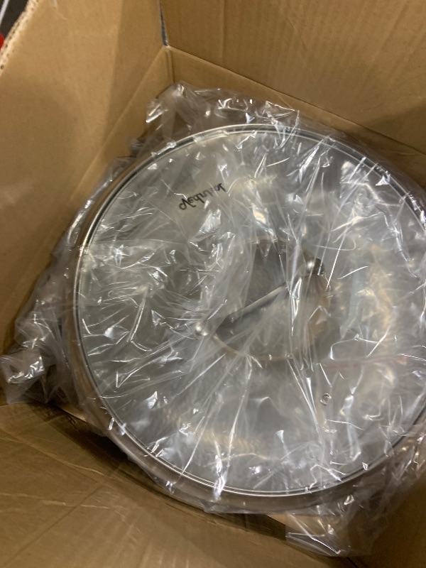 Photo 1 of VEDNHOL Titanium Pan, 12 Inch Pure Titanium Hammered Pro frying pan with Lid, Non-Toxic Skillet for Cooking, PFAS/PFOA/PTFE Free Cookware, Dishwasher&Oven Safe, Kitchen Induction Compatible