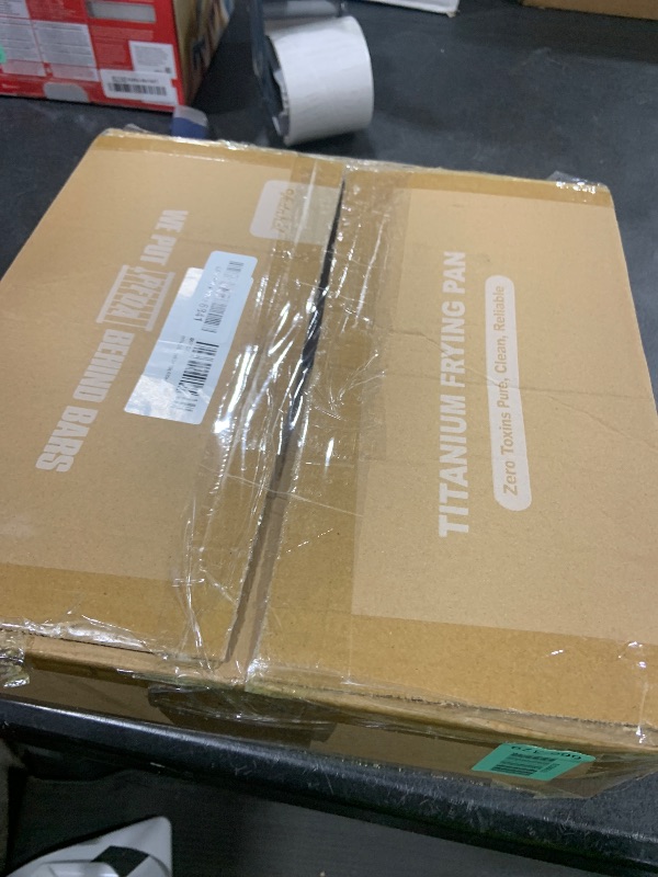 Photo 1 of VEDNHOL Titanium Pan, 12 Inch Pure Titanium Hammered Pro frying pan with Lid, Non-Toxic Skillet for Cooking, PFAS/PFOA/PTFE Free Cookware, Dishwasher&Oven Safe, Kitchen Induction Compatible