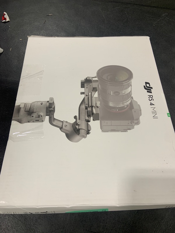 Photo 1 of DJI RS 4 Mini, Gimbal Stabilizer for Cameras Canon/Sony/Panasonic/Nikon/Fujifilm, Auto Axis Locks, 2kg/4.4lbs Payload, Intelligent Tracking, Camera Gimbal, Camera Stabilizer, Native Vertical Shooting