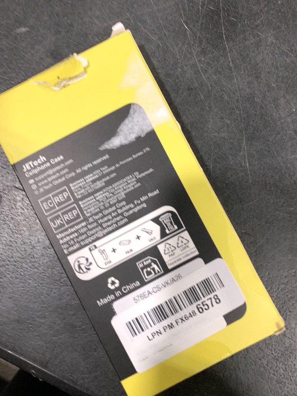 Photo 1 of JETech Slim Case for iPhone 17 Pro 6.3-Inch with Camera Lens Full Protection, Ultra-Thin Lightweight Clear Minimalist Protective Phone Cover (Black)