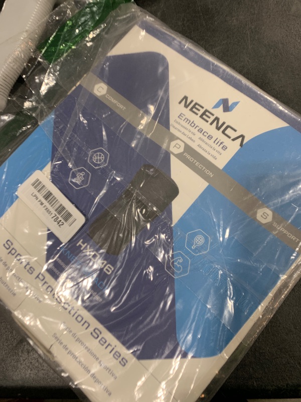 Photo 1 of NEENCA Knee Brace for Knee Pain, Compression Knee Support with Air Mesh Fabric, Adjustable Knee Wrap with Side Stabilizers, Ultra-Soft Bandage for Sports, Running, Meniscus Tear, ACL, Arthritis Relief