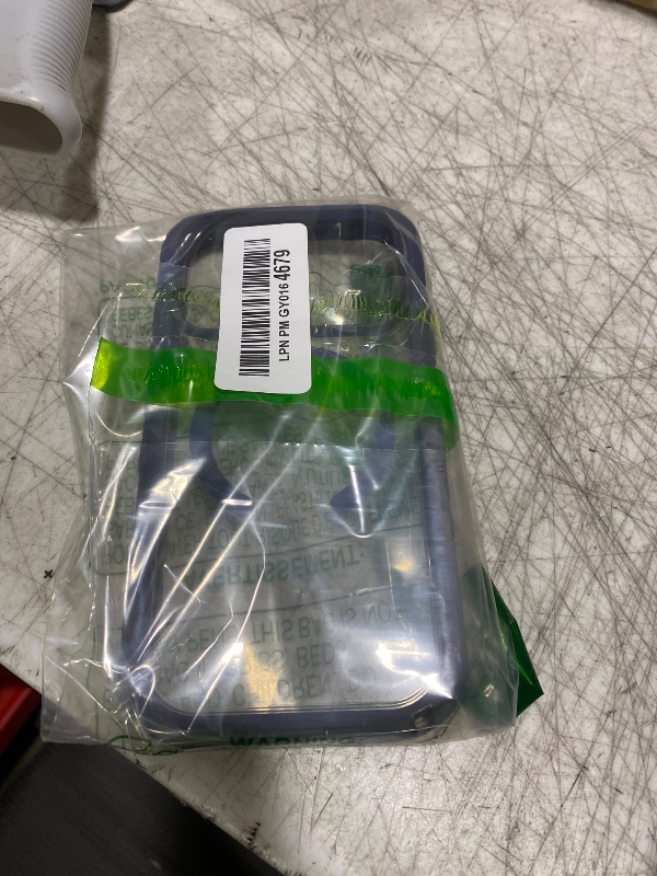 Photo 1 of OtterBox iPhone 17 Pro Defender Series Pro XT Clear Case - Baby Blue Clear - Tough, Rugged & Durable iPhone Case, Snaps on MagSafe