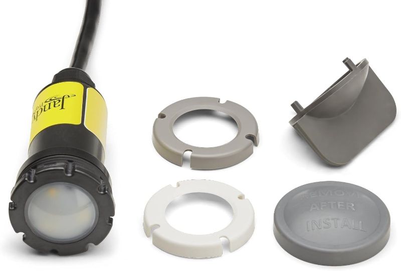 Photo 1 of Jandy RGBW Watercolors Nicheless LED Light with HydroCool™ and 100' Cord 12V 12W, Black