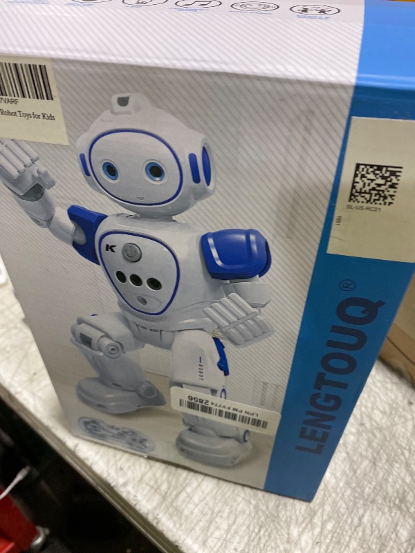 Photo 1 of LENGTOUQ Robots Toy for Kids with Wireless Remote Control and Gesture Sensing, Programmable Walking Singing and Dancing Robots, Easter Gifts Birthday Gifts for Kids Aged 3 4 5 6 7 8 9 Year Old