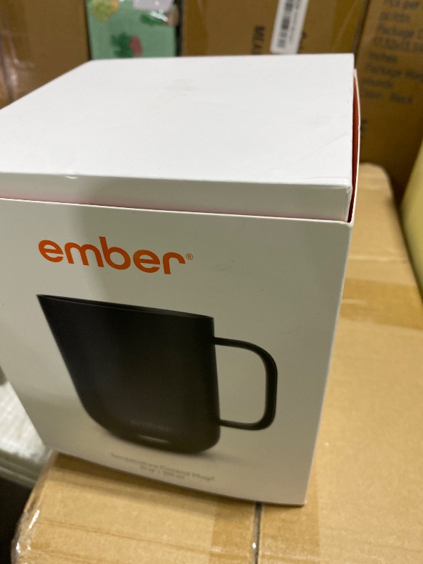 Photo 1 of Ember Temperature Control Smart Mug 2, 10 Oz, App-Controlled Heated Coffee Mug with 80 Min Battery Life and Improved Design, Black