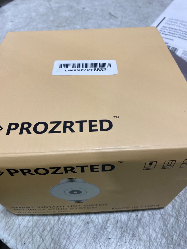 Photo 1 of PROZRTED Smart Instant Hot Water Recirculating Pump System NSF/ANSI 61 & 372 for Tanked, Tankless Water Heater 3 speed Bulit-in Thermostat Recirculating Pump for Water Heater Extremely Quiet HBS24-12