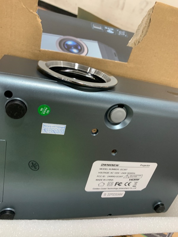 Photo 1 of Compatible with Netflix Movie Projector with WiFi6 and Bluetooth5.3, Built-in App Store, Dolby Audio & Electric Focus & Auto Keystone, 4K Support High Brightness Outdoor Projectors, 1080P Proyector