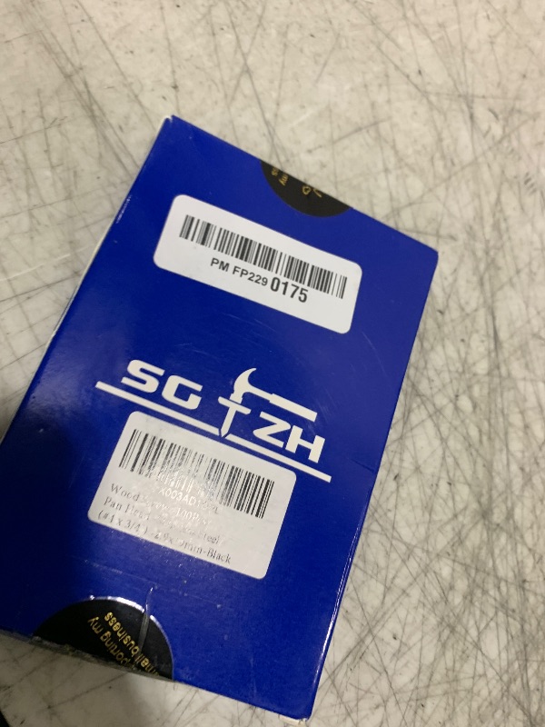 View 2 of #4 x 3/4" Wood Screw 100Pcs 18-8 (304) Stainless Steel Pan Head Fast Self Tapping Drywall Screws Black Oxide by SG TZH