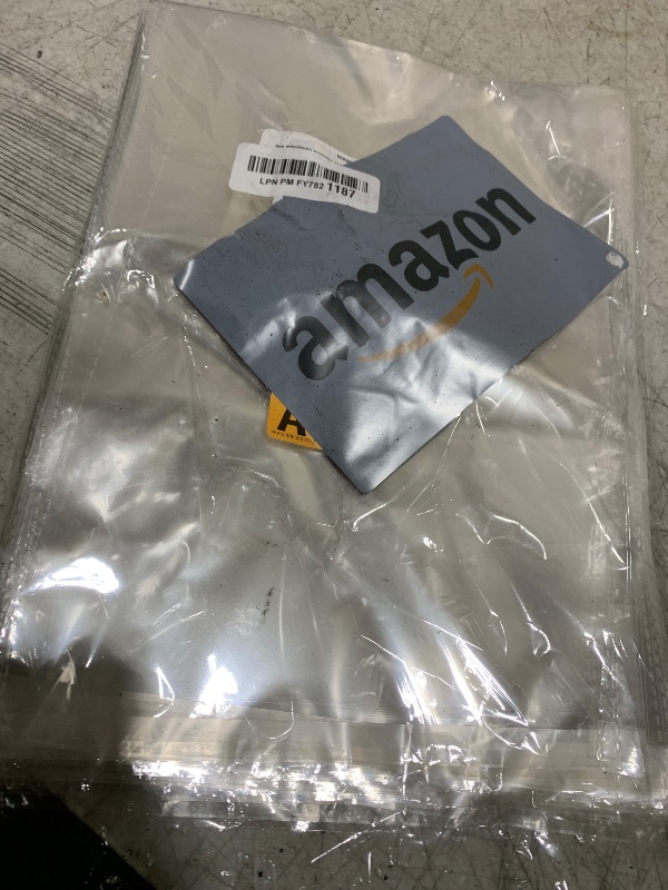 Photo 1 of 100 Pieces (9x12 Inch) Clear Plastic Bags for Packaging, Clothing & T-Shirts Strong Packing Self Adhesive Cellophane Bag