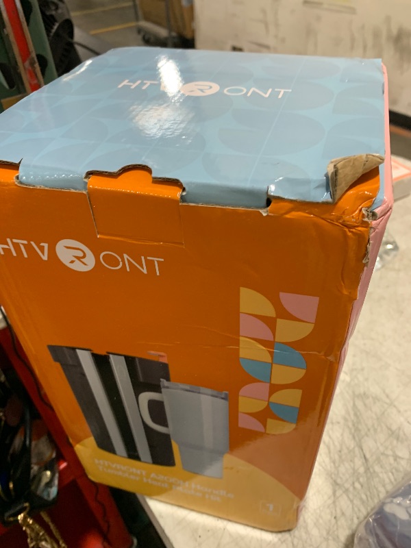 Photo 1 of HTVRONT Tumbler Heat Press Attachment for A200 Machine- Full Cup Heat Press for 40 OZ Handled Tumbler, Comes with a 40 OZ Tumbler with Handle, Install and Replace in Seconds