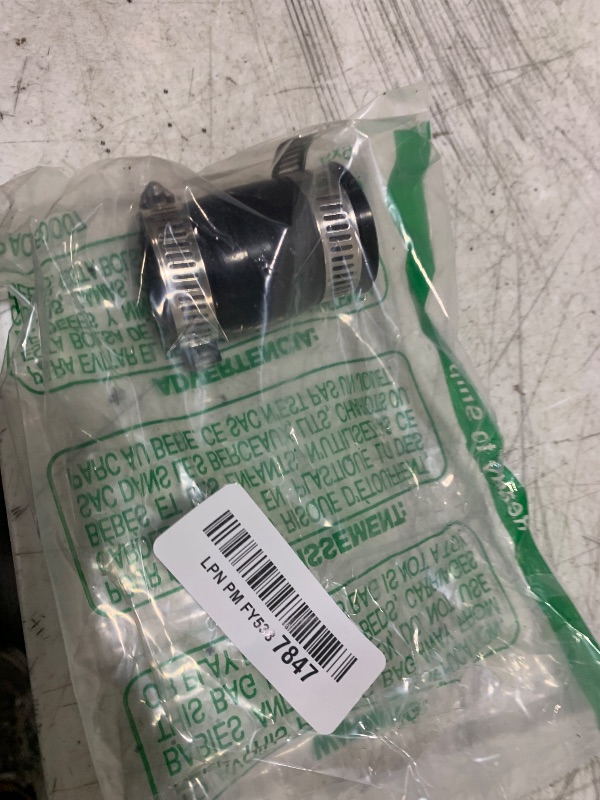 Photo 1 of BLACKHORSE-RACING 1" ID High Temp Silicone Pipe + Hose Clamps Kit Compatible with 1987-2006 Yamaha Blaster YFS200 ATV Black