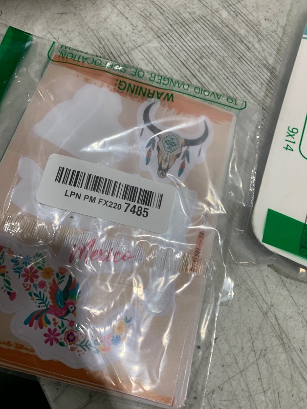 Photo 1 of **********MISSING PARTS*******
100Pcs Mexico Stickers for Scrapbooking, for Luggage, for Water Bottle - Mexican Stickers and Decals - Mexico Party Supplies & Decorations - Mexican Gifts for Women & Men