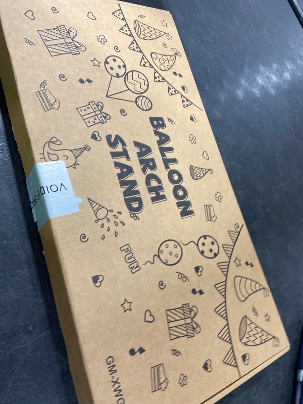 Photo 1 of YALLOVE 21ft Balloon Arch Stand Kit, Free Combination in Width and Height (e.g. 10ft x 7.5ft), Convenient to Assemble and Disassemble, Not Include Balloons