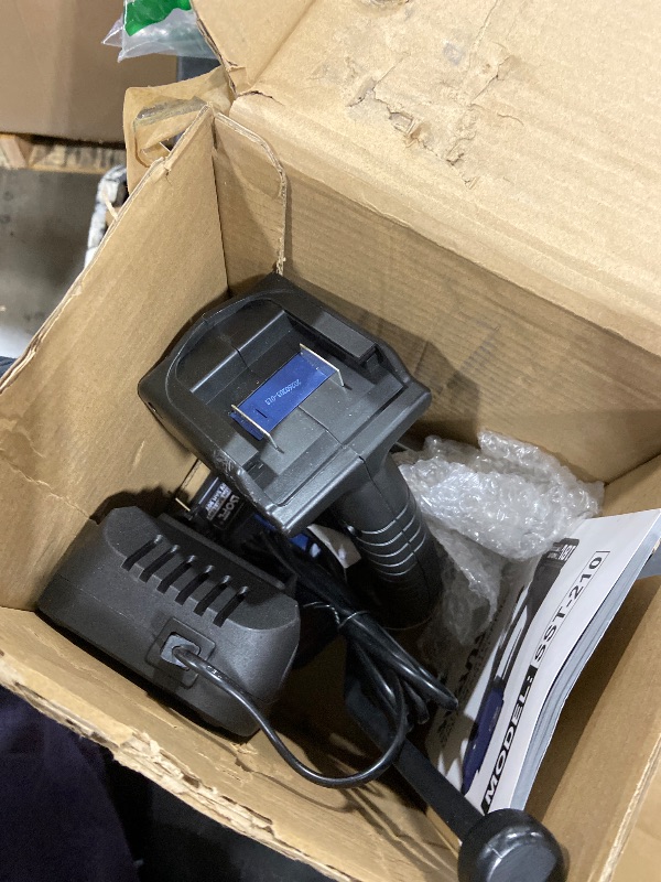 Photo 1 of SWANSOFT Electric Strapping Machine for Width 0.51" - 0.63" PP PET Straps, 2 x 5000mAh Battery Automatic Strapping Tool, Handheld Semi-Automatic Banding Tools for Packaging Box Pallet