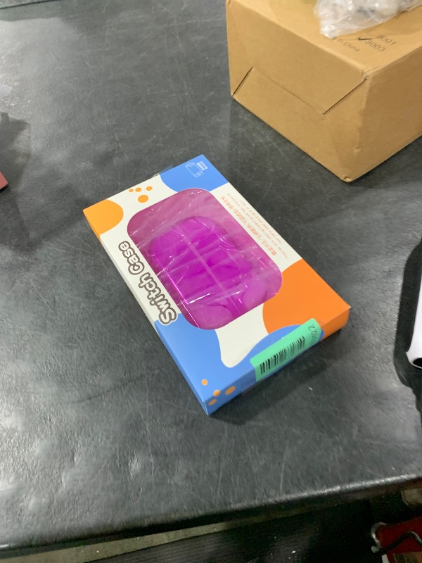 Photo 1 of DLseego Protective Hard Case for Nintendo Switch 2 2025, Soft Grip Cover for Joy Con,Detachable JoyCon Controller Shockproof & Scratch-Resistant Console Shell, 4 Love Thumb Grips,Transparent- Purple