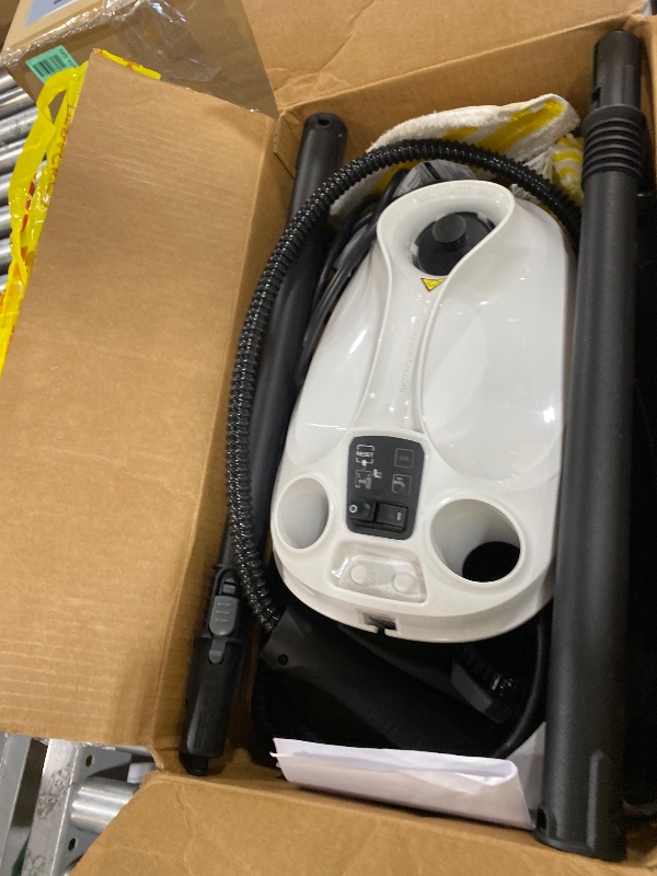 Photo 1 of Kärcher Steam Cleaner, Multi Purpose, Power Steamer, Chemical-Free, 40 Sec Heat-Up, for Grout, Tile, Hard Floors, Appliances & More - SC 3 Easy Fix