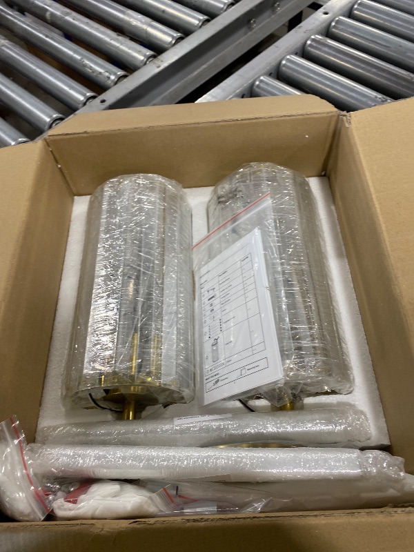 Photo 1 of zhllmq Gold Pendant Lighting Modern Pendant Light Mini Crystal Chandeliers Adjustable Pendant Light Fixture for Kitchen Island Dinning Room Corridor Bedroom(Gold 2-Pack)