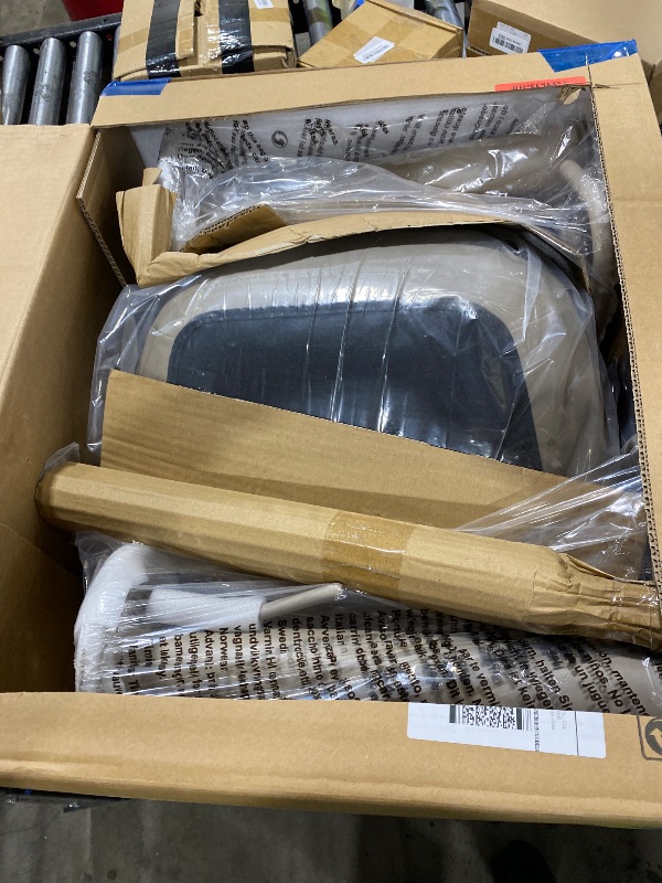 Photo 1 of YOUNUOKE Bar Stools Set of 2, Counter Height Barstools for Kitchen Island, Modern Adjustable Swivel Khaki Bar Chairs with Khaki Legs